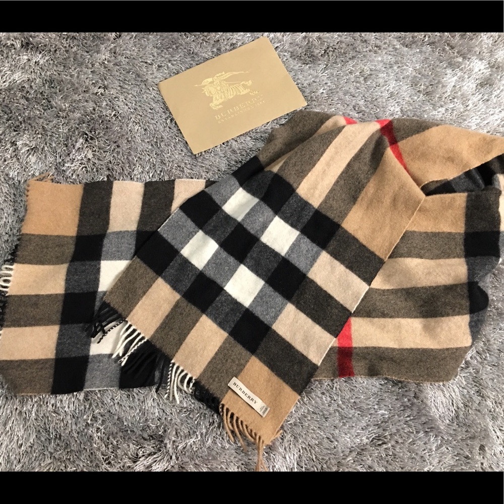 100% Authentic Burberry Cashmere Scarf